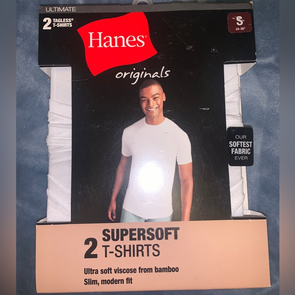 HANES ORIGINALS TAGLESS T-SHIRTS